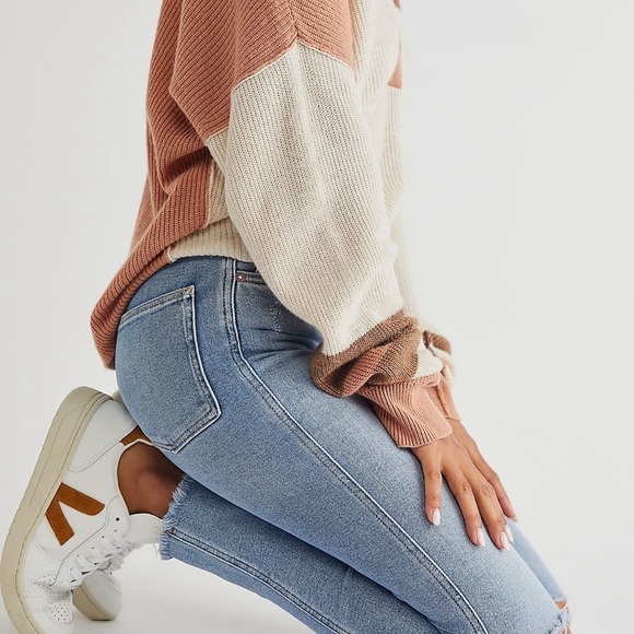 Free People Raw High Rise Jegging Size 26 - Picture 8 of 8